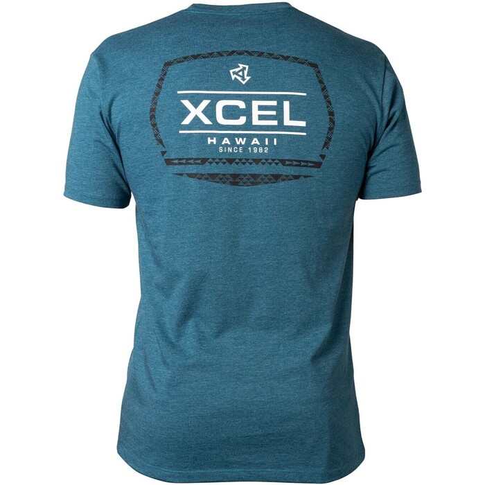 2024 Xcel Hombres Tribal Badge Tee MATS5BDG - Deep Sea Heather